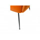 Chair with metal legs Vetro VT-M-60 matte corduroy copper color Chair with metal legs Vetro VT-M-60 matte corduroy copper color
