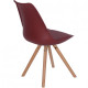Stylish soft comfortable chair made of hard wood up to 120 kg. Germany. Red. TR88 Stylish soft comfortable chair made of hard wood up to 120 kg. Germany. Red. TR88