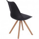 Stylish soft comfortable chair made of hard wood up to 120 kg. Germany. Black. TR88 Stylish soft comfortable chair made of hard wood up to 120 kg. Germany. Black. TR88