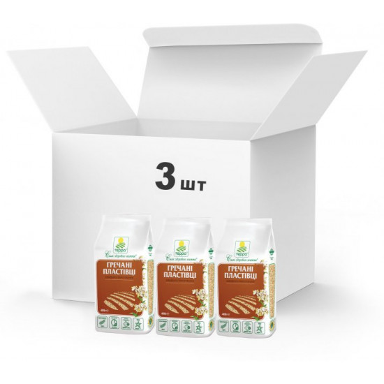 Packaging Instant buckwheat flakes Terra 3 x 0.4 kg (4820015739421) Packaging Instant buckwheat flakes Terra 3 x 0.4 kg (4820015739421)