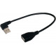 ExtraDigital cable angled USB 2.0 AF / AM 0.25 m (KBU1794) ExtraDigital cable angled USB 2.0 AF / AM 0.25 m (KBU1794)