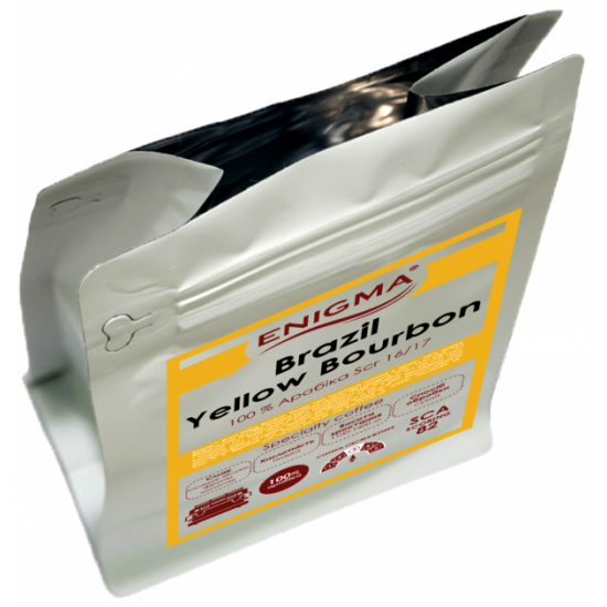 Кофе в зернах Enigma Brazil Yellow Bourbon 1 кг (4000000000054) Кофе в зернах Enigma Brazil Yellow Bourbon 1 кг (4000000000054)