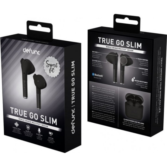 Навушники Defunc True Go Slim TWS Black (D4211) Навушники Defunc True Go Slim TWS Black (D4211)