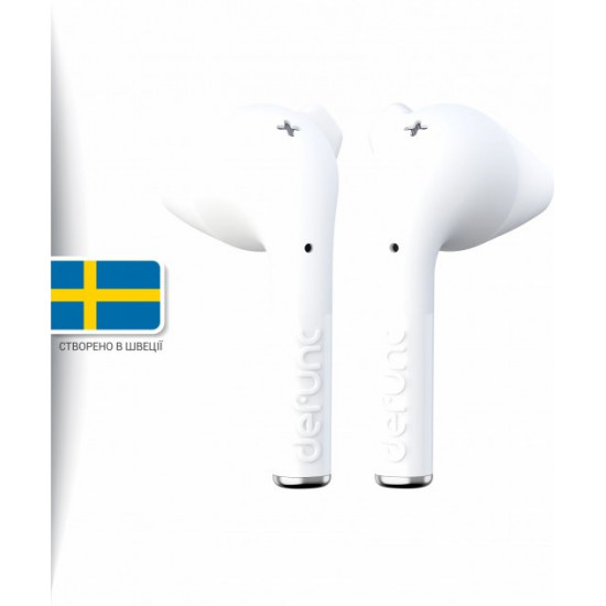 Навушники Defunc True Go Slim TWS White (D4212) Навушники Defunc True Go Slim TWS White (D4212)