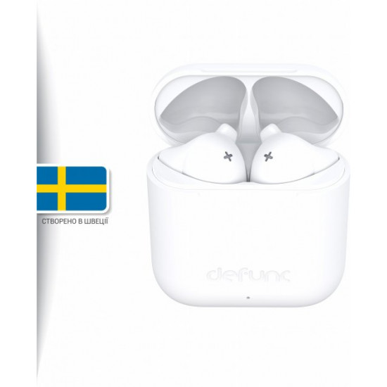 Навушники Defunc True Go Slim TWS White (D4212) Навушники Defunc True Go Slim TWS White (D4212)