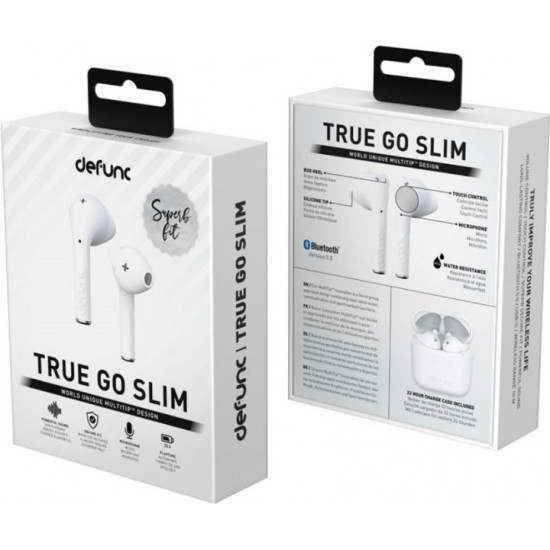 Навушники Defunc True Go Slim TWS White (D4212) Навушники Defunc True Go Slim TWS White (D4212)