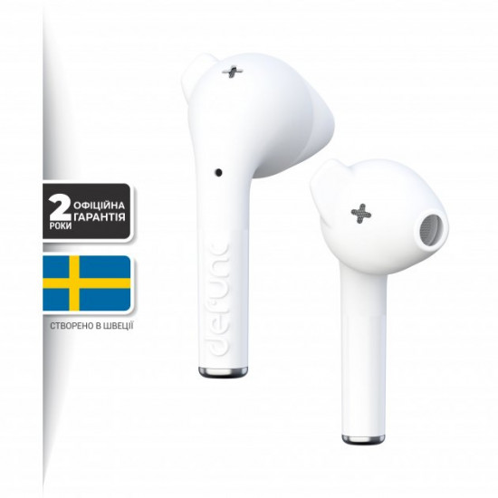Навушники Defunc True Go Slim TWS White (D4212) Навушники Defunc True Go Slim TWS White (D4212)
