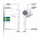 Навушники Defunc True Go Slim TWS White (D4212) Навушники Defunc True Go Slim TWS White (D4212)