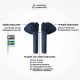 Наушники Defunc True Go Slim TWS Blue (D4214) Наушники Defunc True Go Slim TWS Blue (D4214)