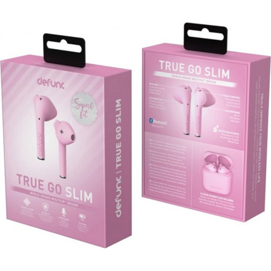 Наушники Defunc True Go Slim TWS Pink (D4215) Наушники Defunc True Go Slim TWS Pink (D4215)