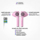Наушники Defunc True Go Slim TWS Pink (D4215) Наушники Defunc True Go Slim TWS Pink (D4215)