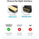 Переходник Vention HDMI Male to Female Adapter 90° Degree Правый (AIBBO) Переходник Vention HDMI Male to Female Adapter 90° Degree Правый (AIBBO)