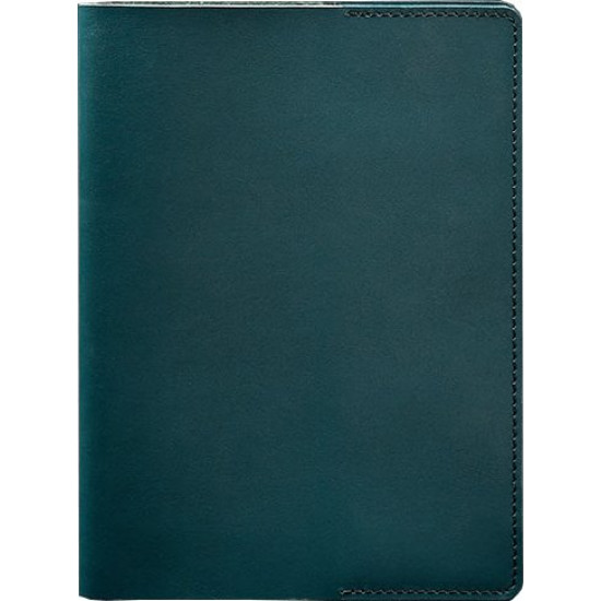 Leather notebook cover BlankNote 6.0 mini BN-SB-6-min-malachite Green Leather notebook cover BlankNote 6.0 mini BN-SB-6-min-malachite Green