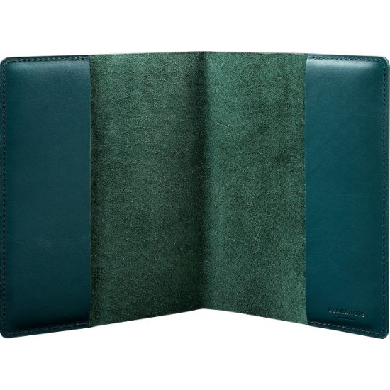 Leather notebook cover BlankNote 6.0 mini BN-SB-6-min-malachite Green Leather notebook cover BlankNote 6.0 mini BN-SB-6-min-malachite Green