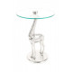 Table Arhome Animal SM225 Silver BF6U7 Table Arhome Animal SM225 Silver BF6U7