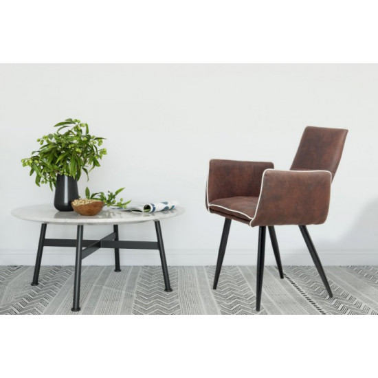 Стілець Arhome Bristol LM110/2 Dark brown 9E6T4 Стілець Arhome Bristol LM110/2 Dark brown 9E6T4