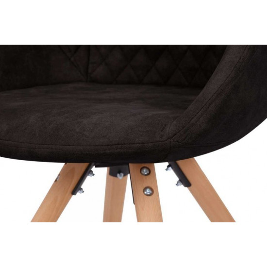 Стілець Arhome Jeck TD110/2 Black/Brown LRUJY Стілець Arhome Jeck TD110/2 Black/Brown LRUJY