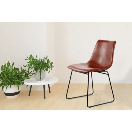 Стілець Arhome Glo Tan TM110/2 Brown 2LZI5 Стілець Arhome Glo Tan TM110/2 Brown 2LZI5