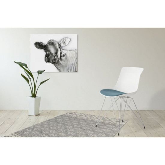 Стілець Arhome Bolton PP110/2 White/Petrol VHJNX Стілець Arhome Bolton PP110/2 White/Petrol VHJNX