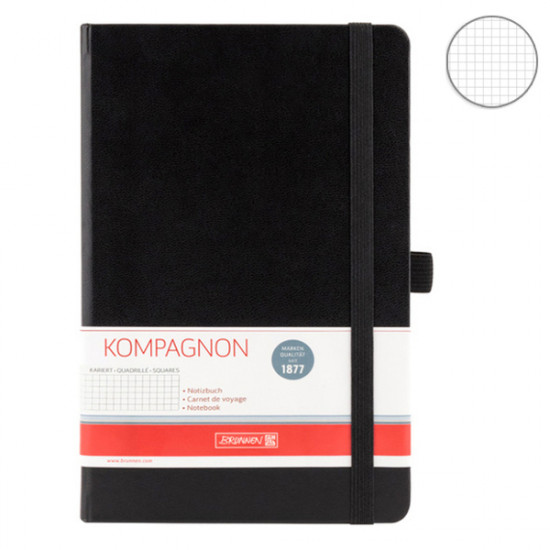 Notebook Brunnen Companion medium black 10-552 28 05 Notebook Brunnen Companion medium black 10-552 28 05