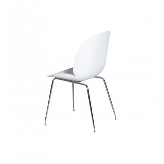 Kitchen chair MOON 8329 metal/plastic EuroDom white Kitchen chair MOON 8329 metal/plastic EuroDom white