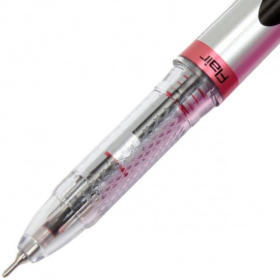 Set of ballpoint pens FLAIR Writometer ball 10km red (56675) 12 pcs per pack Set of ballpoint pens FLAIR Writometer ball 10km red (56675) 12 pcs per pack