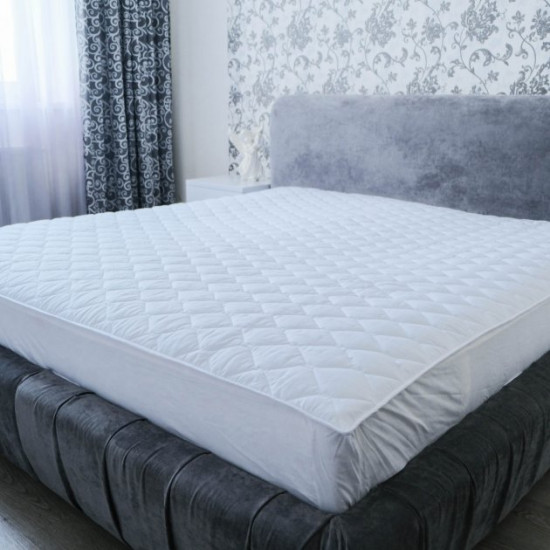 Mattress cover with edge. Microfiber fabric MF Italy 180x200 Mattress cover with edge. Microfiber fabric MF Italy 180x200
