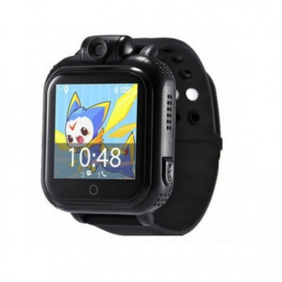 Дитячий розумний GPS годинник з Камерою Smart Baby Watch Q200 Чорний Дитячий розумний GPS годинник з Камерою Smart Baby Watch Q200 Чорний