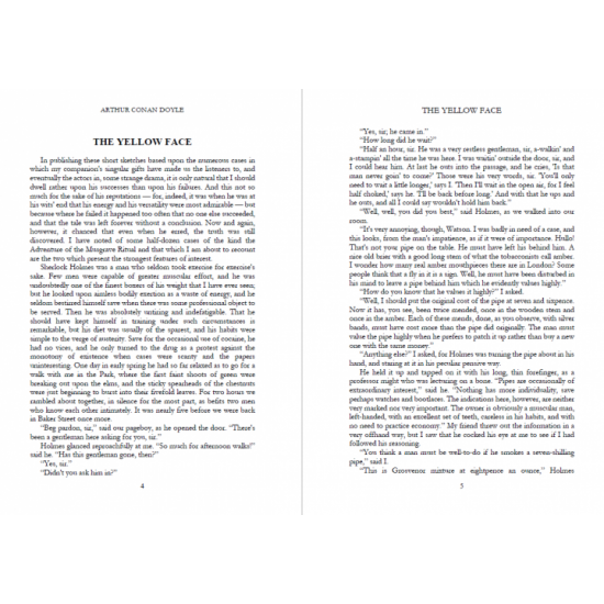 The Adventures of Sherlock Holmes - Arthur Conan Doyle (978-088-0001-55-7) The Adventures of Sherlock Holmes - Arthur Conan Doyle (978-088-0001-55-7)