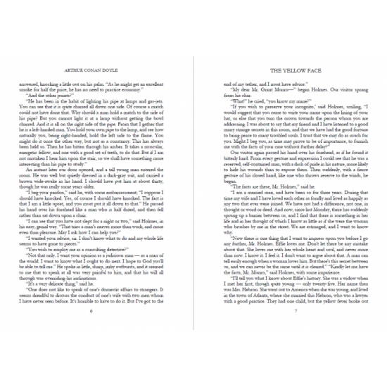 The Adventures of Sherlock Holmes - Arthur Conan Doyle (978-088-0001-55-7) The Adventures of Sherlock Holmes - Arthur Conan Doyle (978-088-0001-55-7)