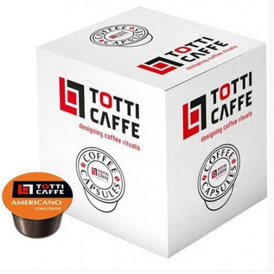 Кава у капсулах Totti Caffe Americano 100 шт. формат Lavazza BLUE Кава у капсулах Totti Caffe Americano 100 шт. формат Lavazza BLUE