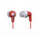 Навушники Panasonic RP-HJE118GU-R Red Навушники Panasonic RP-HJE118GU-R Red