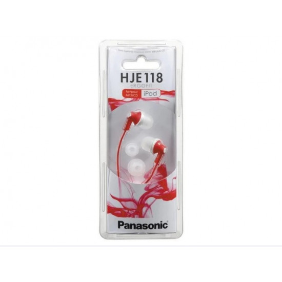 Навушники Panasonic RP-HJE118GU-R Red Навушники Panasonic RP-HJE118GU-R Red