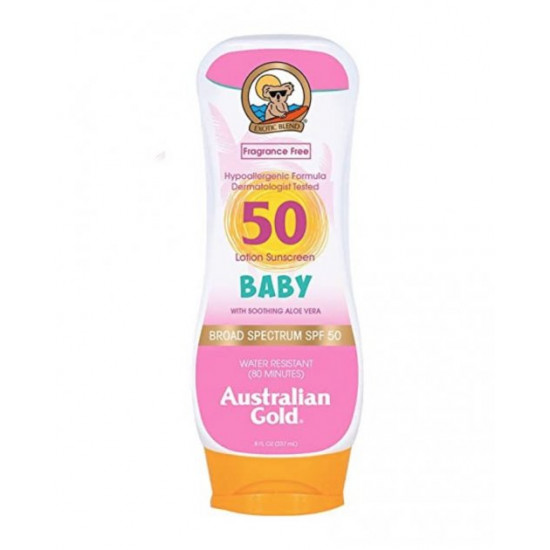 Дитячий лосьйон Australian Gold Baby Sunscreen Lotion SPF 50, 237 мл Дитячий лосьйон Australian Gold Baby Sunscreen Lotion SPF 50, 237 мл
