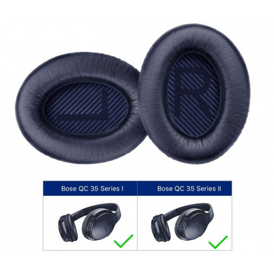 Амбушурі для BOSE QuietComfort QC35 / QC35 II Синій Амбушурі для BOSE QuietComfort QC35 / QC35 II Синій