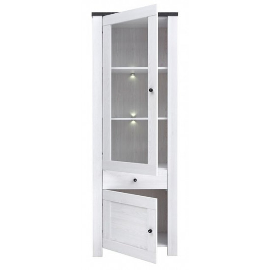 Case display case Gerbor Antwerp 1W/1D/1S snow ash/stained oak (007) Case display case Gerbor Antwerp 1W/1D/1S snow ash/stained oak (007)