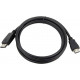 Кабель Cablexpert DisplayPort - HDMI 3 м (CC-DP-HDMI-3M) Кабель Cablexpert DisplayPort - HDMI 3 м (CC-DP-HDMI-3M)