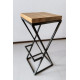 Bar stool v1 HomeDeco in Loft style 700x350x350 Bar stool v1 HomeDeco in Loft style 700x350x350