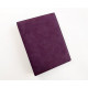 Cover (folder) on rings Nubuk purple for removable blocks, A5, artificial nubuck, No brand Cover (folder) on rings Nubuk purple for removable blocks, A5, artificial nubuck, No brand