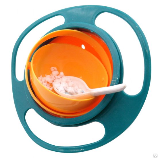 Тарелка-непроливайка Universal Gyro Bowl Тарелка-непроливайка Universal Gyro Bowl