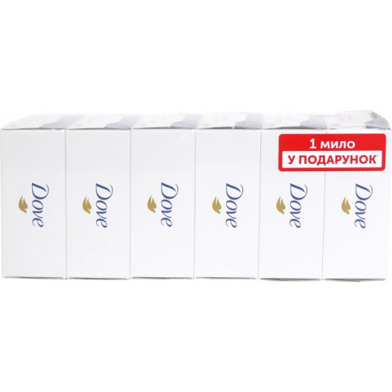 Упаковка крем-мила Dove Краса та догляд 90 г х 6 шт (8720633011700) Упаковка крем-мила Dove Краса та догляд 90 г х 6 шт (8720633011700)