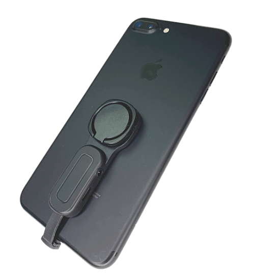 Adapter for Apple iPhone with lightning+3.5mm connectors LXS09, black Adapter for Apple iPhone with lightning+3.5mm connectors LXS09, black