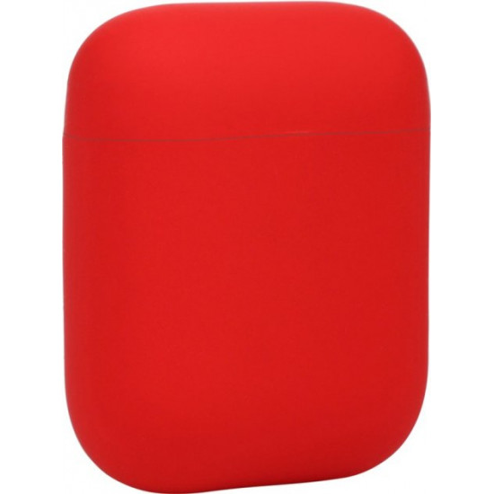 Силиконовый чехол iTrand Apple Airpods 1,2 Красный Силиконовый чехол iTrand Apple Airpods 1,2 Красный