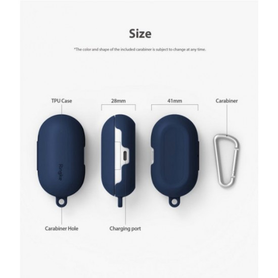 Захисний чохол Ringke для Galaxy Buds/Buds+ Navy (RCS4613) Захисний чохол Ringke для Galaxy Buds/Buds+ Navy (RCS4613)