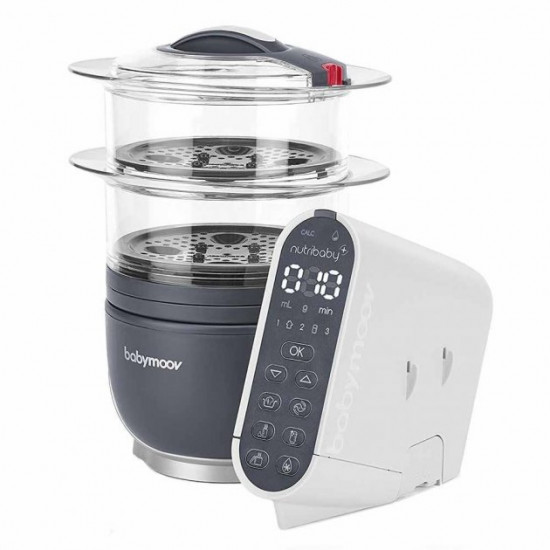 Пароварка-блендер Babymoov Nutribaby 5 в 1 Grey (A001124) Пароварка-блендер Babymoov Nutribaby 5 в 1 Grey (A001124)