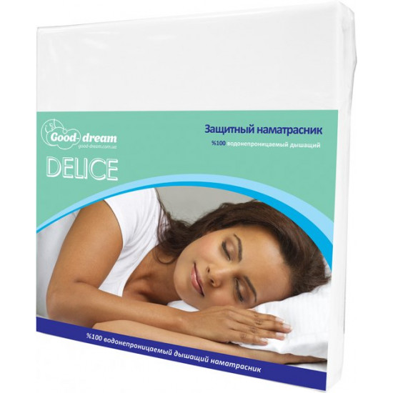 Наматрацник Good-Dream Delice Водонепроникний 80х180 (GDDF080180) Наматрацник Good-Dream Delice Водонепроникний 80х180 (GDDF080180)