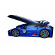 Bed car Viorina Deko BMW Elite with lifting mechanism 170x80 cm. blue