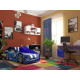 Bed car Viorina Deko BMW Elite with lifting mechanism 170x80 cm. blue