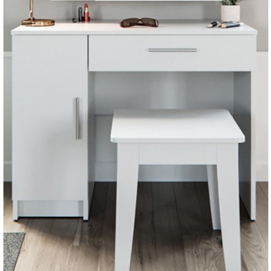 Dressing table Forte Elsa 802*740*443 White Dressing table Forte Elsa 802*740*443 White