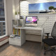 Стол компьютерный Forte Erland 1450*1116*516 Бетон Стол компьютерный Forte Erland 1450*1116*516 Бетон
